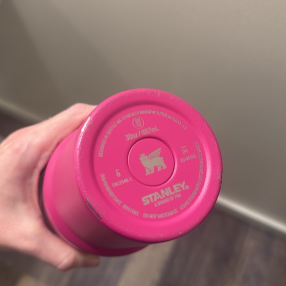 Stanley Flowstate Quencher H2O Double Vacuum Insulate Tumbler 40 oz Fuchsia - Picture 8 of 9